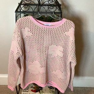 Women crochet sweater
